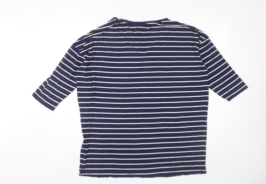 Womens UK Size 12 Joules Blue T-Shirt