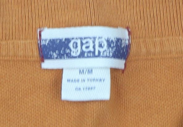 Gap Men's Orange Polo Shirt M - Casual Summer Style