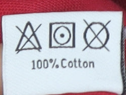 Charles Wilson Men's Red Polo Shirt Size S, Short Sleeve