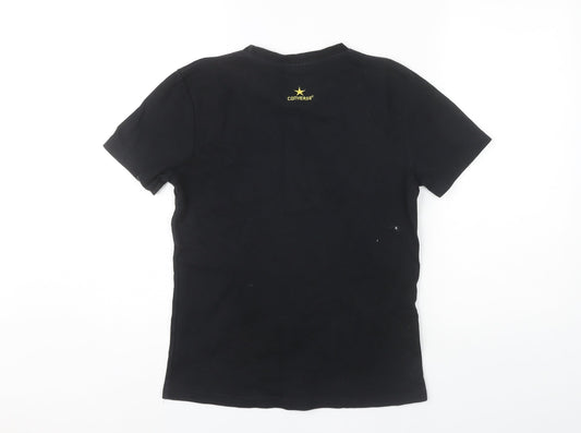 Unisex Adults UK Size XL Converse Black Basic T-Shirt