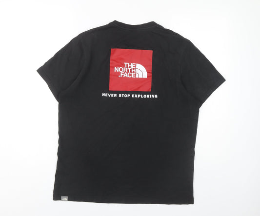 The North Face Men's Black Cotton T-Shirt M