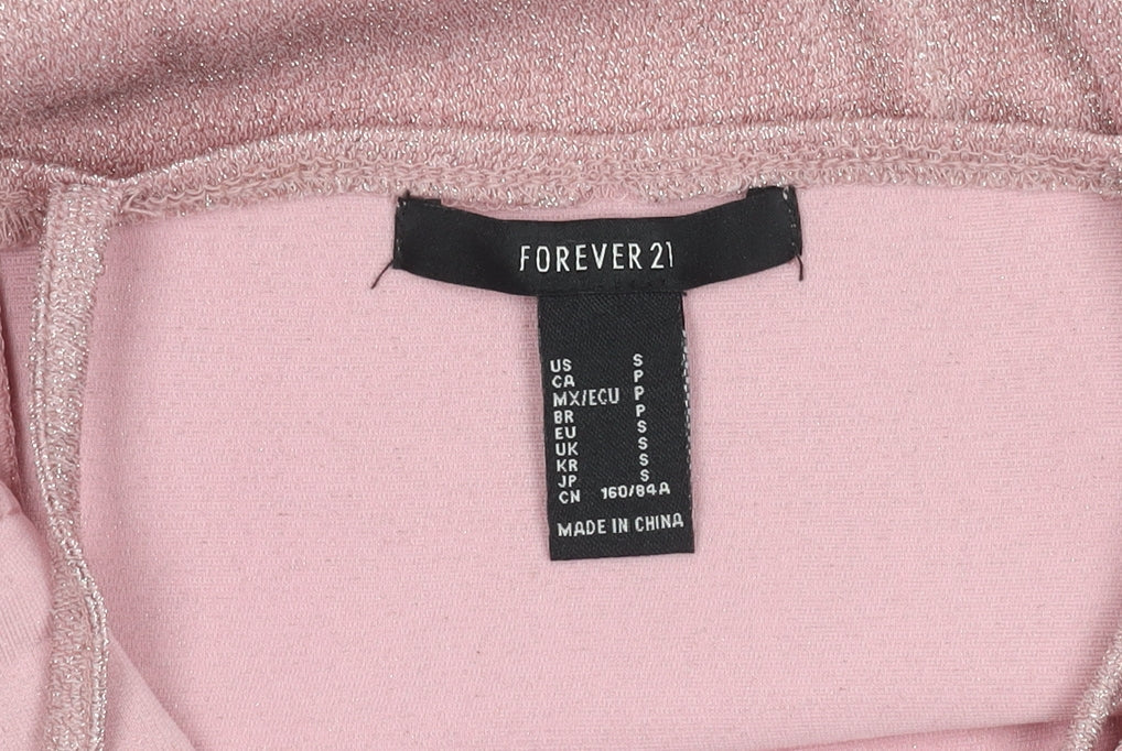 Forever 21 Women's Pink Mini Dress Size 8 Party Wear