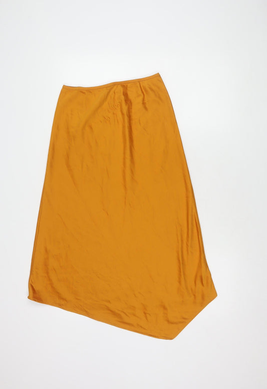 Additional front view of French Connection Women's Orange XS Skirt