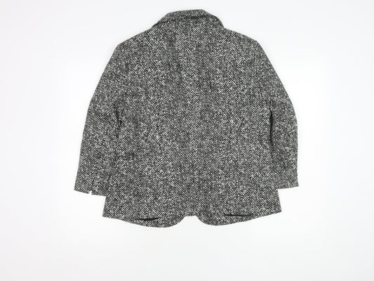 Gerry Weber Women’s Black Spotted Blazer Size 16