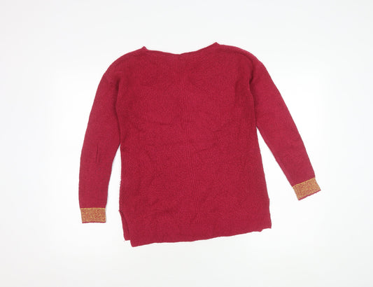 Womens UK Size 6 White Stuff Red Pullover Jumper