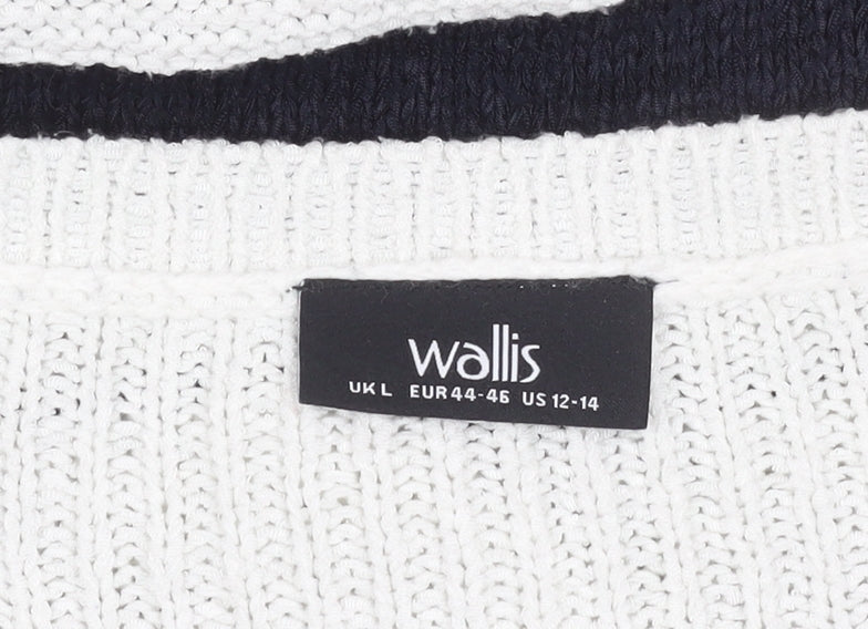 Womens UK Size L Wallis Multicoloured Pullover Jumper