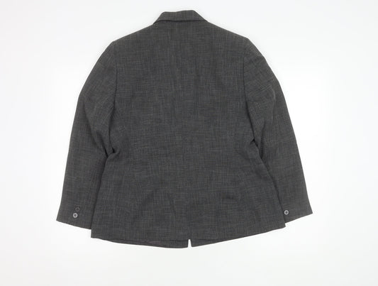 Womens UK Size 14 Planet Regular Grey Suit Jacket