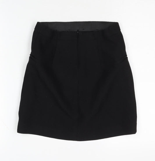 H&M Women's Black Mini Pencil Skirt Size 6