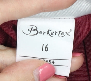 Womens UK Size 16 Berketex A-Line Skirt