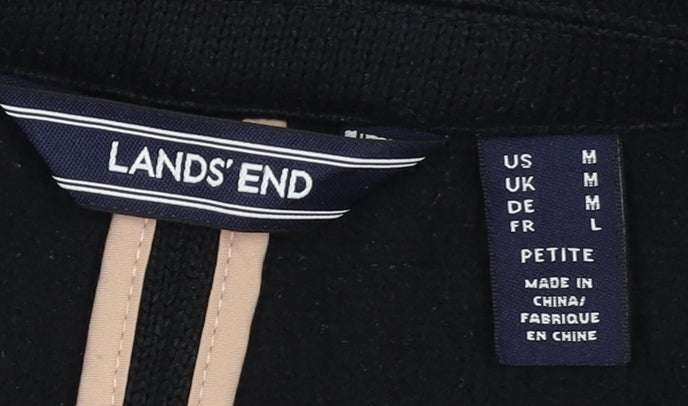 Lands' End Women's Black Petite Blazer M