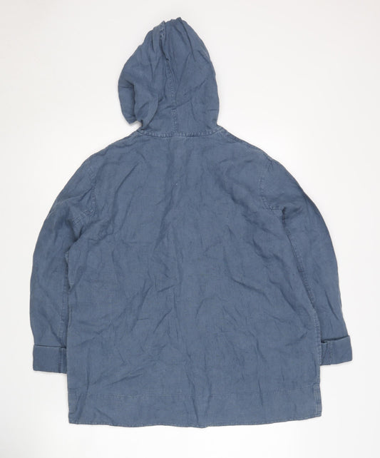 GAP Unisex Blue Medium Pullover Hoodie