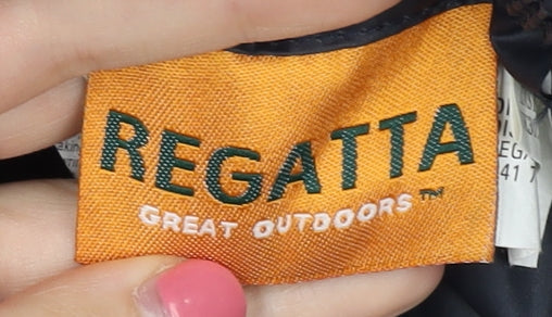 Regatta 2XL Black Unisex Waterproof Rain Trousers