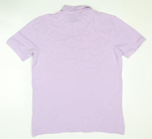 Cotton Traders Men's Purple XL Polo Shirt