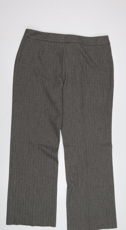 Womens UK Size 18 Marks and Spencer BusinessCasual Grey Trousers