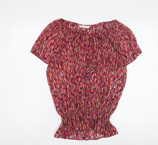 Womens UK Size 16 BHS Multicoloured Tunic Blouse