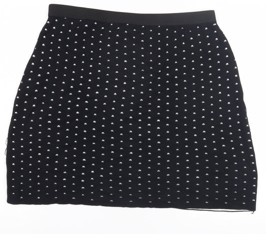 Trucco Women's Black Straight Pencil Skirt Size 14