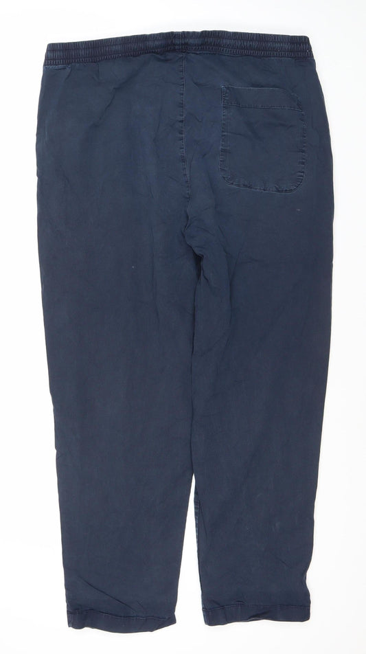 Uniqlo Men's XL Blue Jogger Trousers