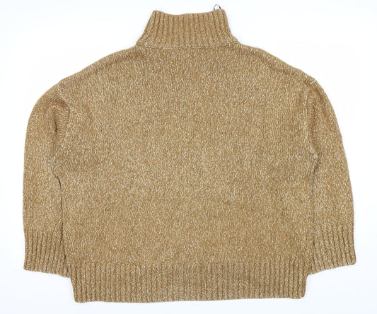 Womens UK Size S H&M Brown Pullover Jumper