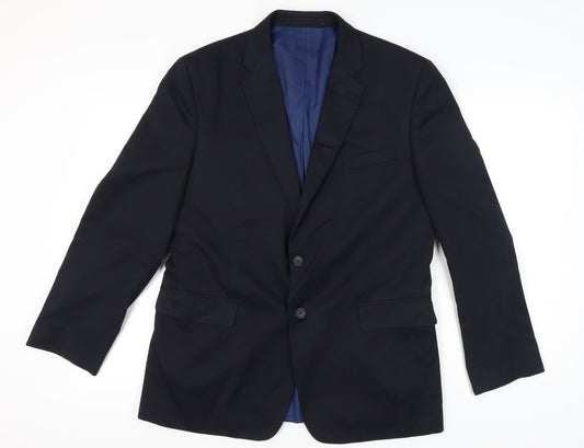 Marks and Spencer Men's Blue Blazer, Medium, Classic Style