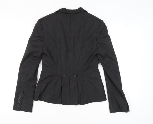 Next Women's Black Blazer, Size 12, Regular Fit