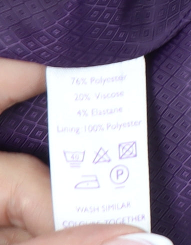 Autonomy Women's Black Blazer Size 16 Regular Fit