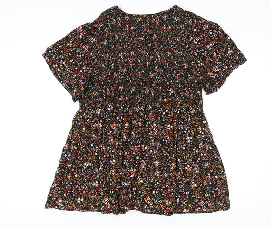 Yours Women's Plus Size Floral Dress Size 22 Multicoloured