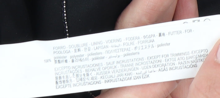 Zara Women’s Black Bodysuit M Sleeveless Party Chic