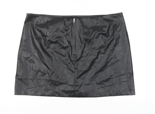 Marks and Spencer Women's Black Pencil Skirt Size 22