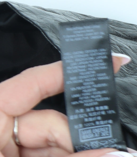 Miss Selfridge Women's Black Pencil Skirt Size 8