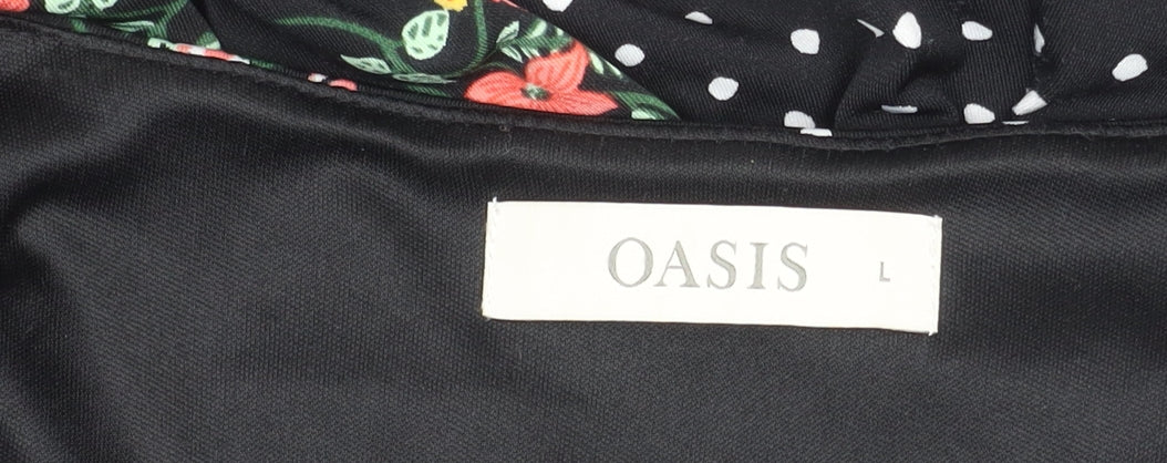 Oasis Women's Multicoloured Mini Dress L