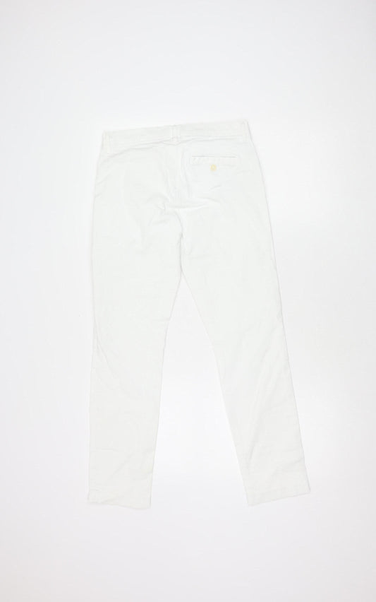 J Brand Women's White Skinny Trousers