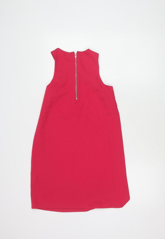 Miss Selfridge Petites Pink Sleeveless Dress UK 8