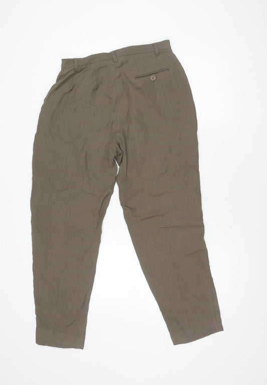 Womens UK Size 10 Jigsaw Brown Trousers