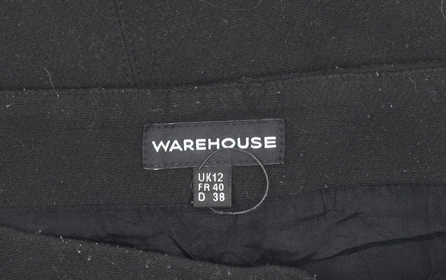 Womens UK Size 12 Warehouse Straight & Pencil Skirt