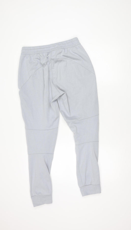 Adidas Women's Grey Jogger Trousers Size 8, Gym & Training