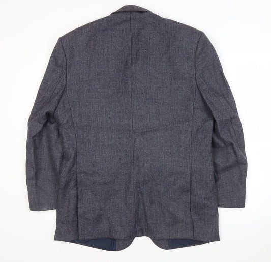 Mens UK Size 42 Wellington Regular Grey Suit Jacket