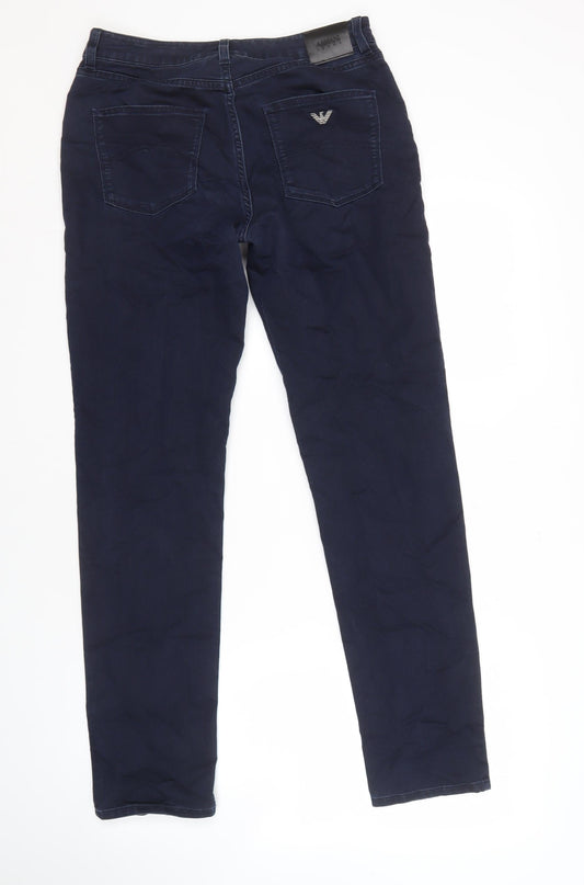Armani Men's Blue Jeans, Size 30, Dark Denim