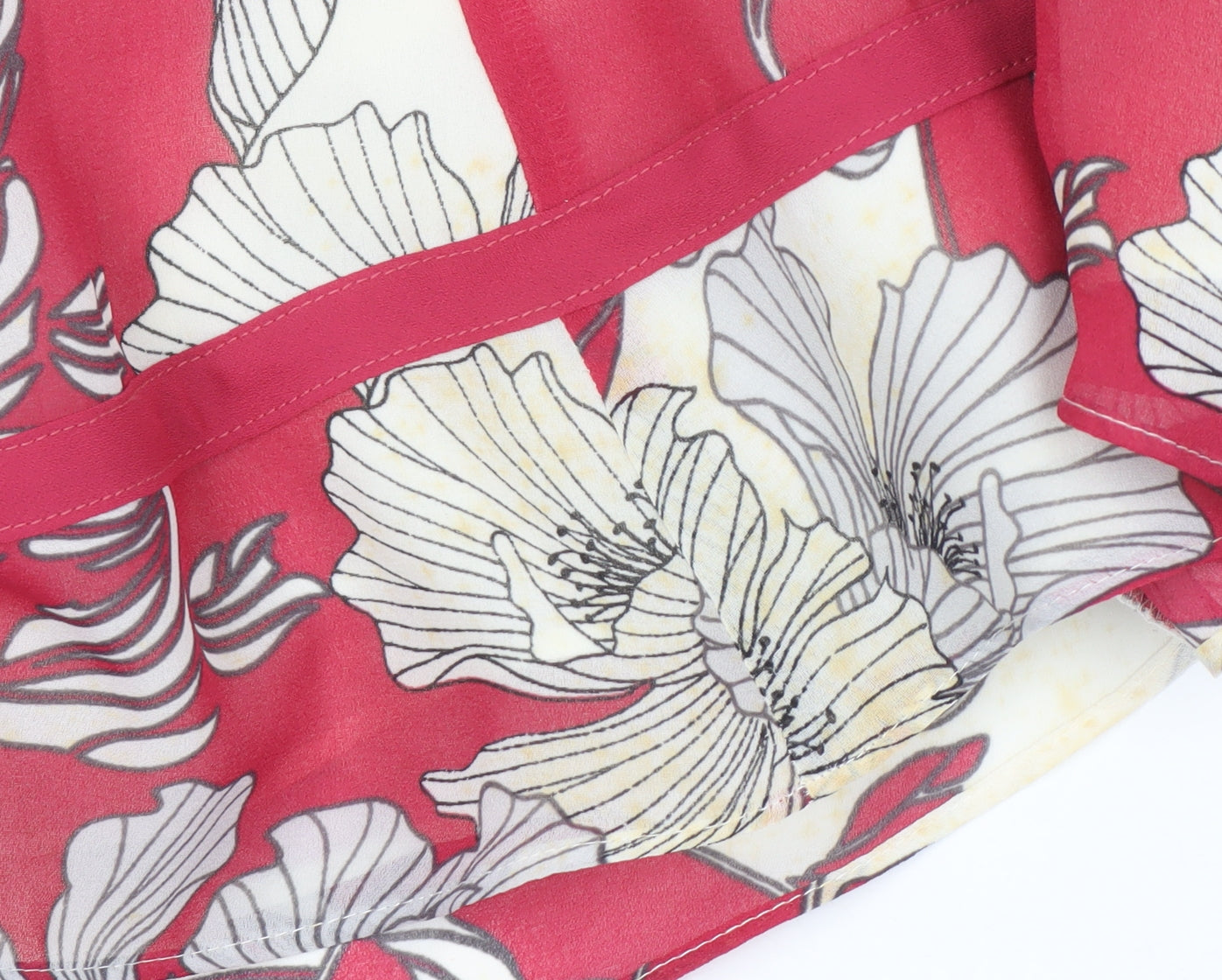 Jacques Vert Women's Multicoloured Floral Flare Skirt Size 18