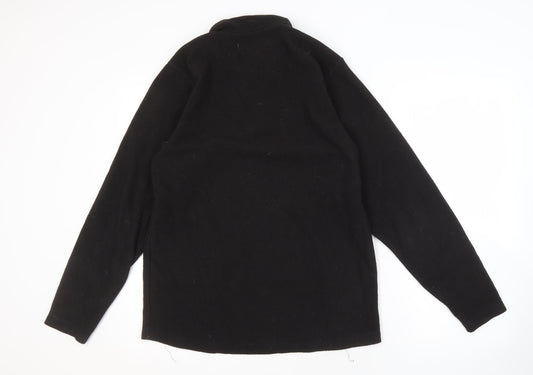Mens UK Size L Regatta Black Full Zip Sweatshirt