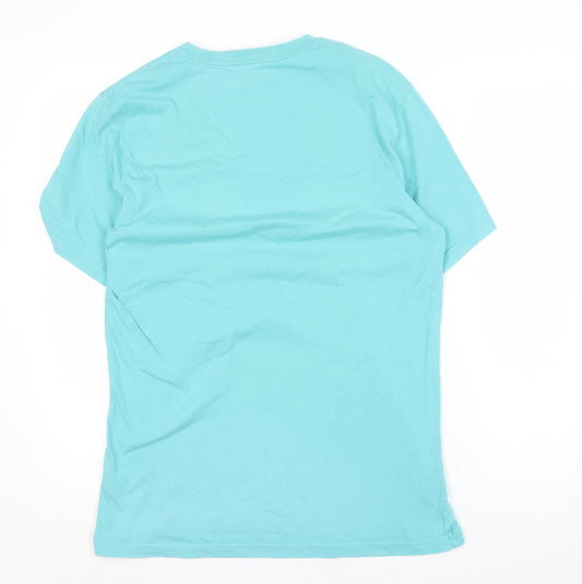 Barbour Mens Blue L Classic T Shirt