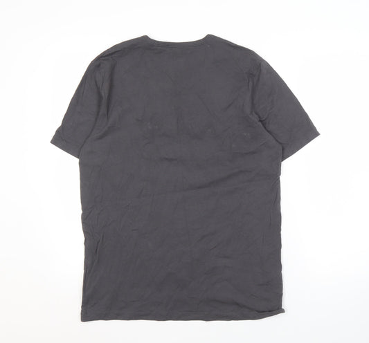 Mens UK Size L Boss Black T-Shirt