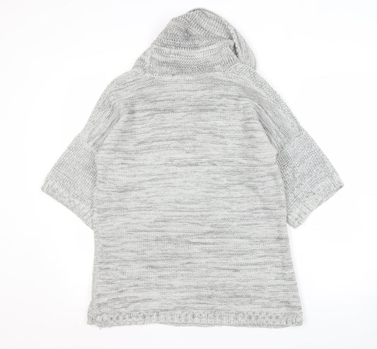 Womens UK Size M Oasis Grey Pullover Jumper