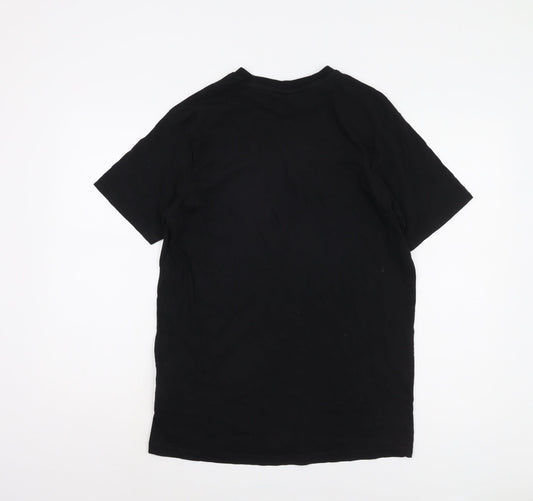 Mens UK Size S FILA Black T-Shirt