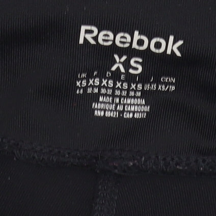 Reebok Women's Black XS Gym & Yoga Leggings