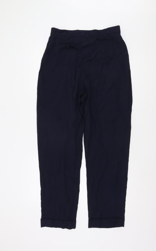 Country Casuals Women's Blue Straight Trousers, Size 14