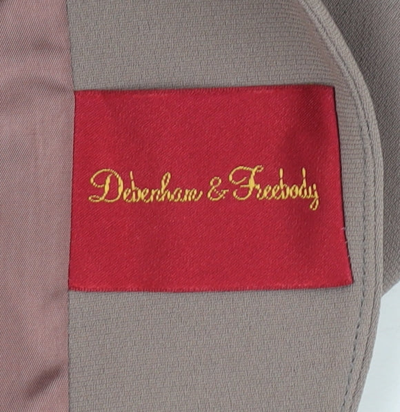 Debenham & Freebody Women's Brown Blazer Size 12