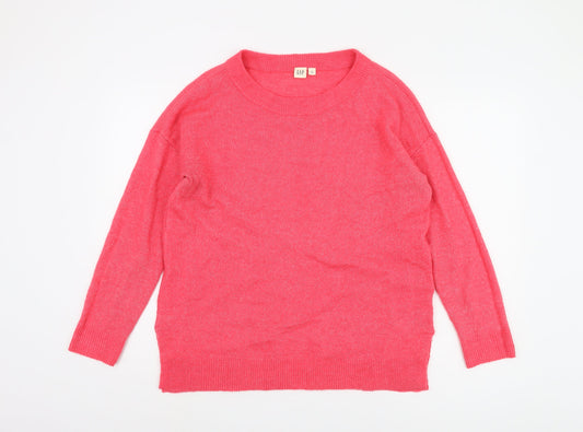 Womens UK Size M Gap Pink Pullover Jumper