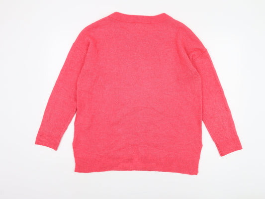 GAP Women's Pink Pullover Jumper, Size M
