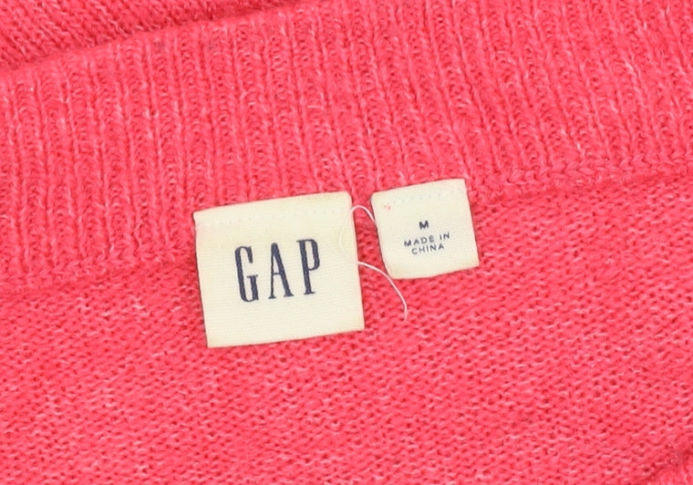 GAP Women's Pink Pullover Jumper, Size M