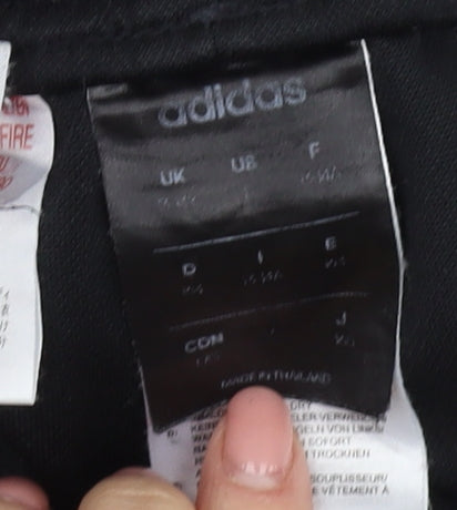 Adidas Boys Black Jogger Trousers, Size M, Sportswear